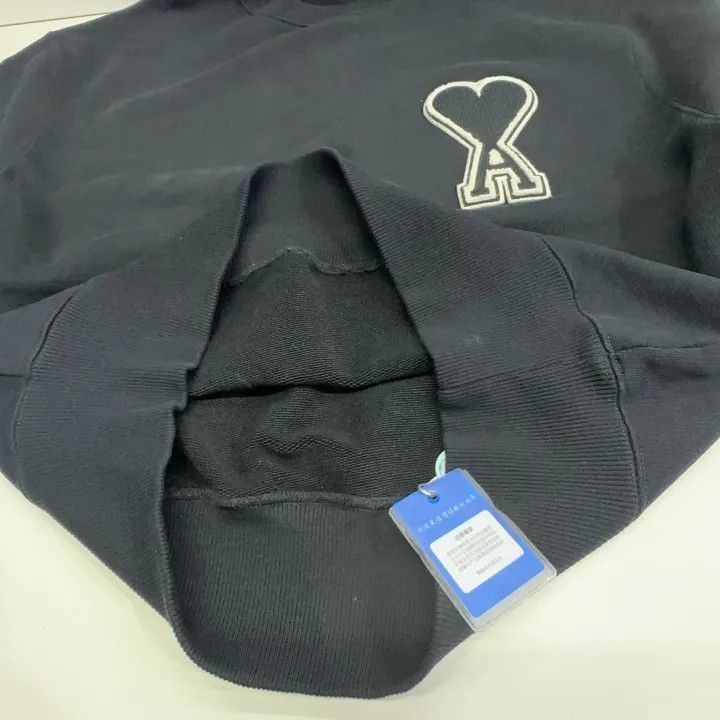 AMI AMIPARIS Heart Graphic Long Sleeve Sweatshirt 0079 Size US M / EU 48-50 / 2 - 9 Thumbnail