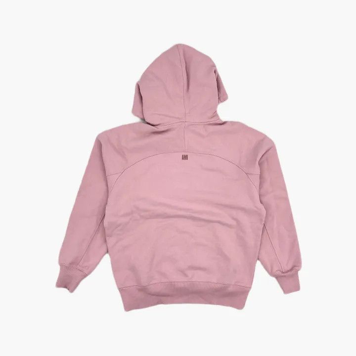 AMI AMIPARIS SS22 Pink Heart Logo Hoodie 0079 Size US M / EU 48-50 / 2 - 3 Thumbnail