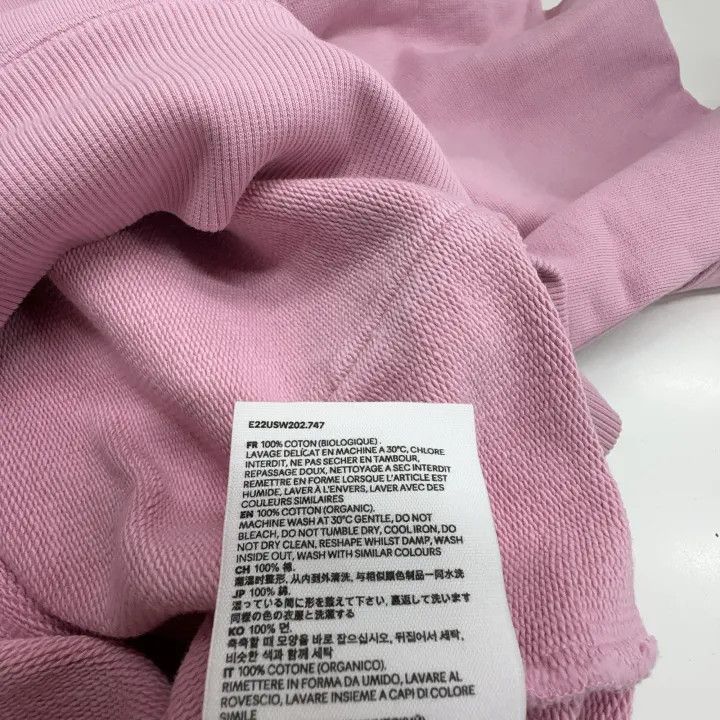 AMI AMIPARIS SS22 Pink Heart Logo Hoodie 0079 Size US M / EU 48-50 / 2 - 4 Thumbnail