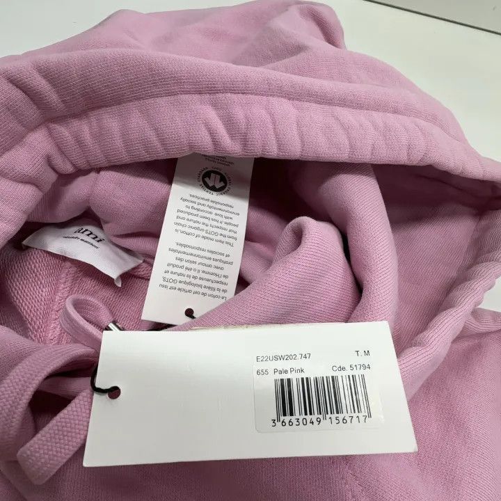 AMI AMIPARIS SS22 Pink Heart Logo Hoodie 0079 Size US M / EU 48-50 / 2 - 5 Thumbnail