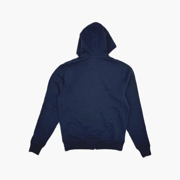 AMI AMIPARIS Blue Heart Embroidery Zip Hoodie 0079 Size US S / EU 44-46 / 1 - 3 Thumbnail