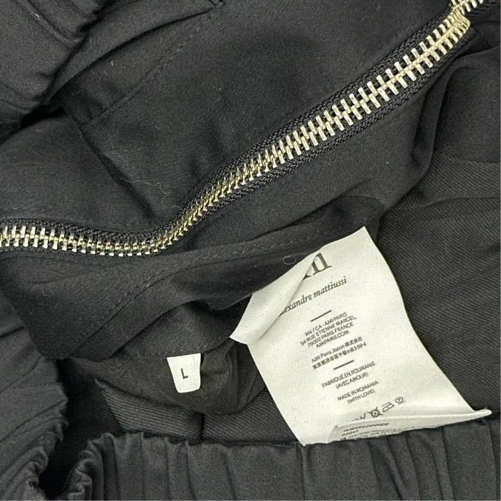 AMI AMIPARIS Black Cotton Long Sleeve Jacket 0079 Size US L / EU 52-54 / 3 - 4 Thumbnail