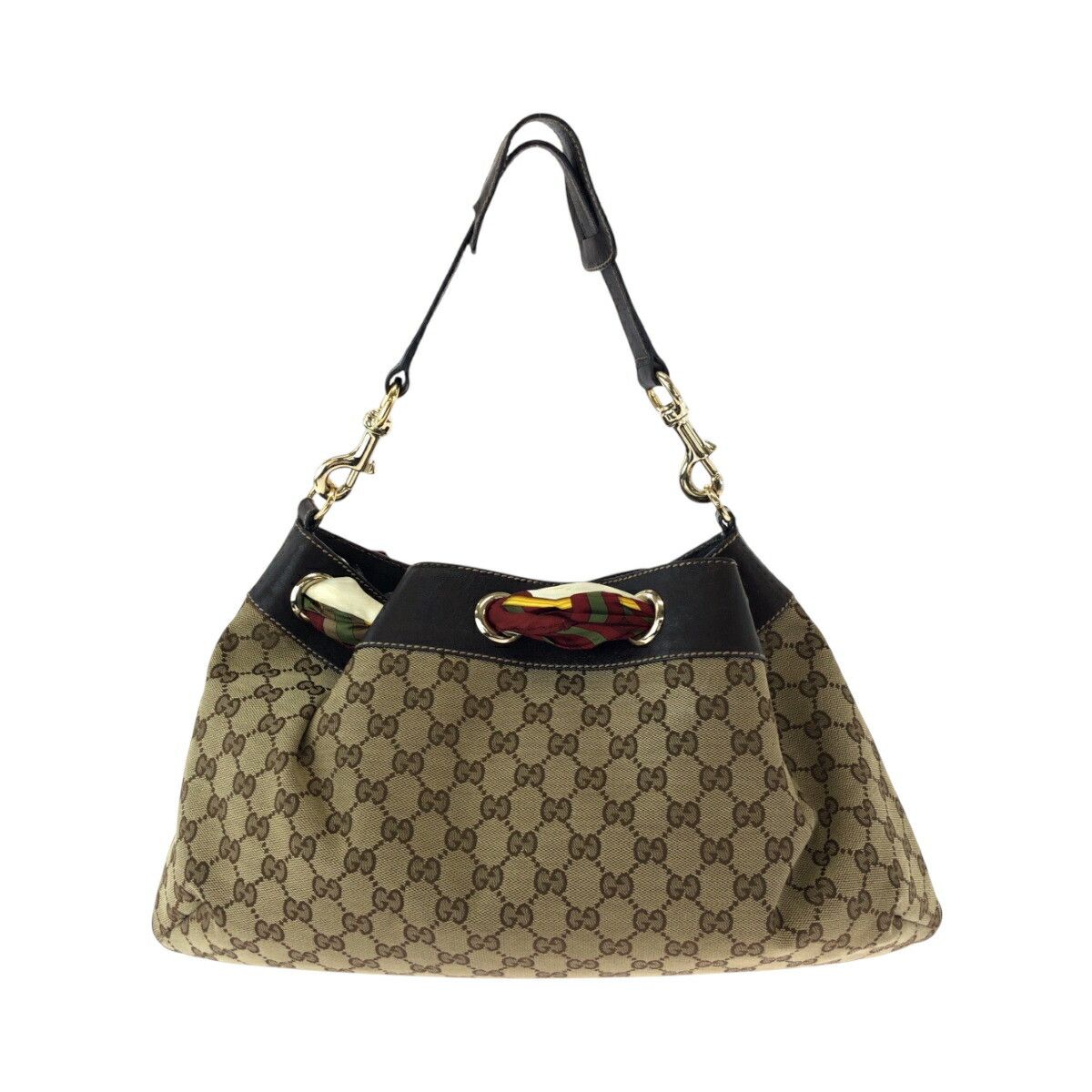 Gucci Gucci Gucci Positano GG Canvas Shoulder Bag Canvas Shoulder Bag 162788 DUTY FREE for USA Size ONE SIZE - 2 Thumbnail