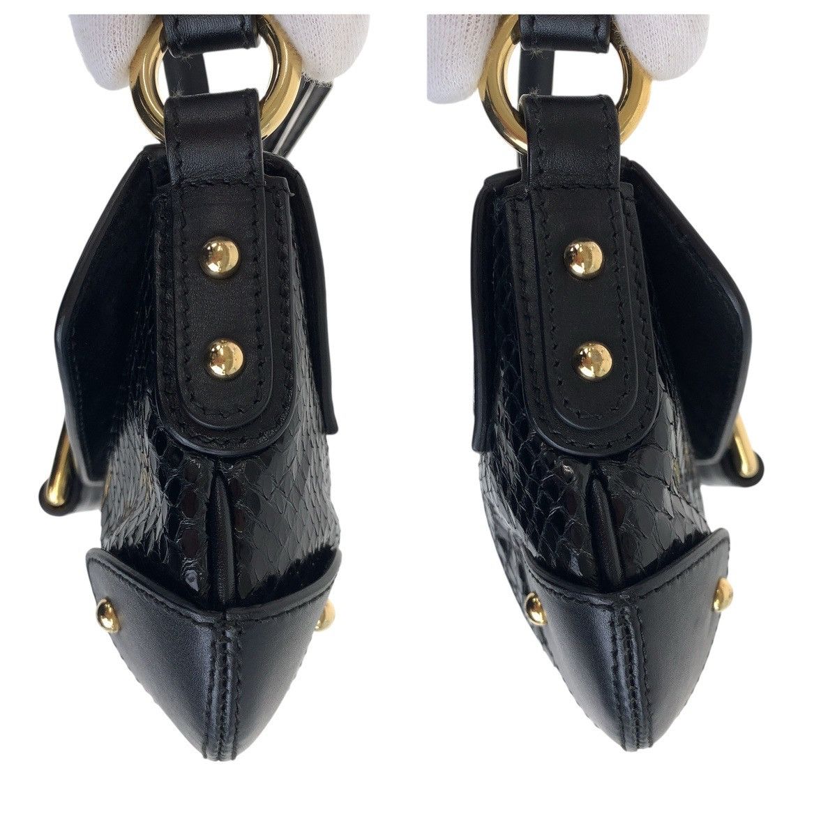 Dolce & Gabbana Dolce & Gabbana Dolce&Gabbana Python/Leather 2way Shoulder Bag Leather Shoulder Bag DUTY FREE for USA Size ONE SIZE - 7 Thumbnail