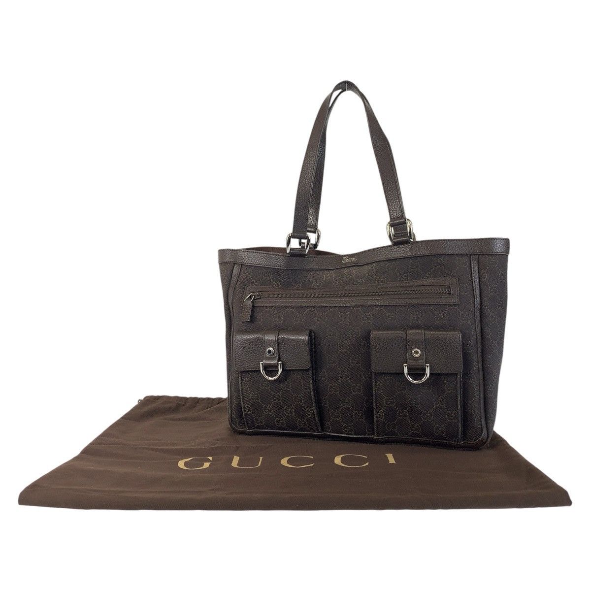 Gucci Gucci Gucci Abbey GG Canvas 2way tote bag Canvas Shoulder Bag 268639 DUTY FREE for USA Size ONE SIZE - 10 Thumbnail