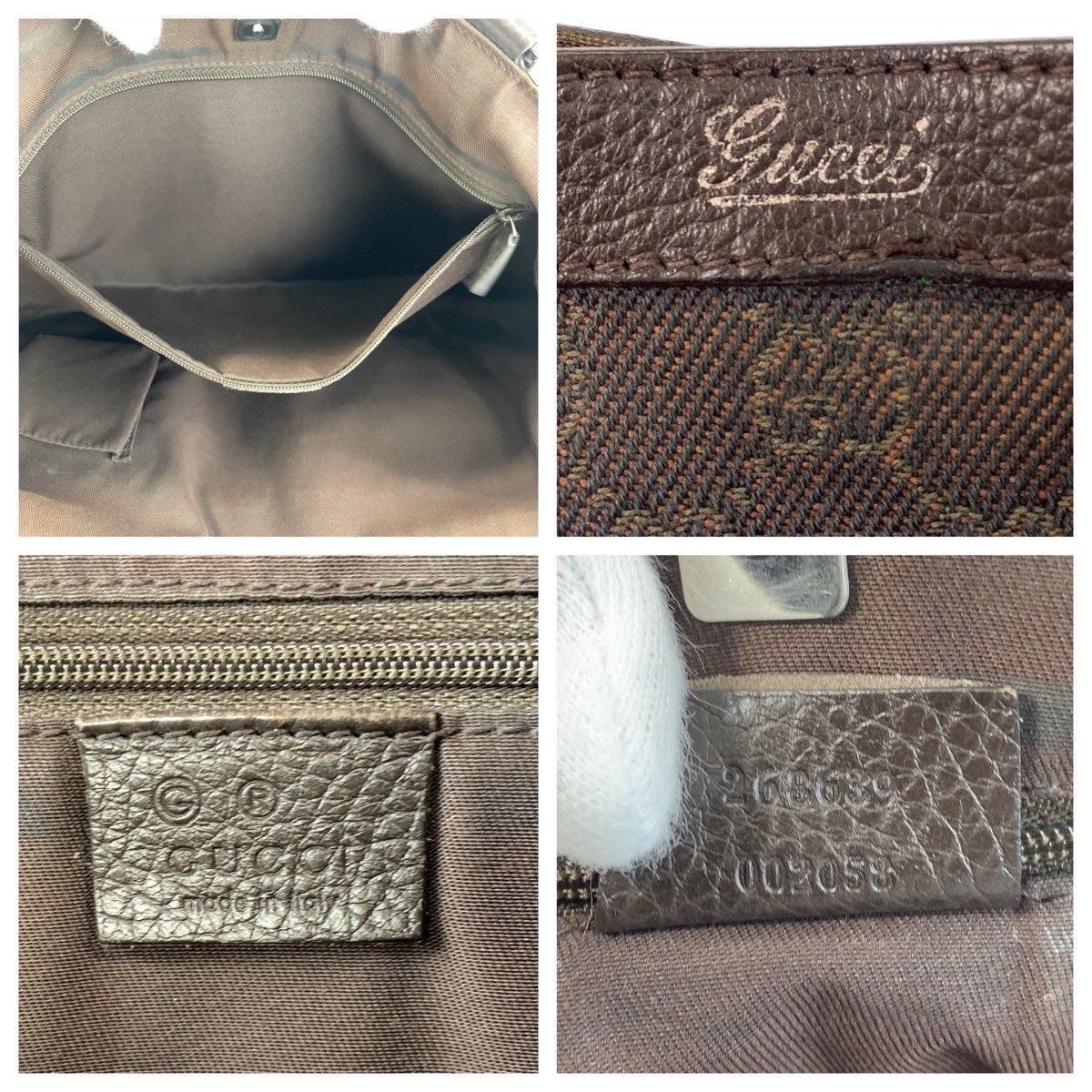 Gucci Gucci Gucci Abbey GG Canvas 2way tote bag Canvas Shoulder Bag 268639 DUTY FREE for USA Size ONE SIZE - 4 Thumbnail