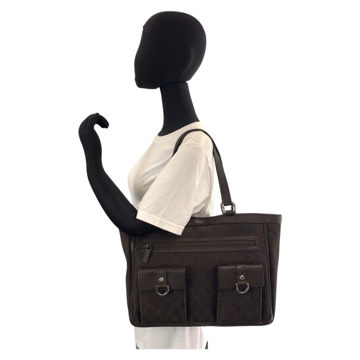 Gucci Gucci Gucci Abbey GG Canvas 2way tote bag Canvas Shoulder Bag 268639 DUTY FREE for USA Size ONE SIZE - 5 Thumbnail