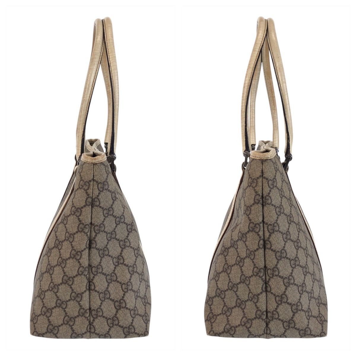 Gucci Gucci Gucci GG Canvas Leather 2way Bag Canvas Shoulder Bag 114595 DUTY FREE for USA Size ONE SIZE - 7 Thumbnail
