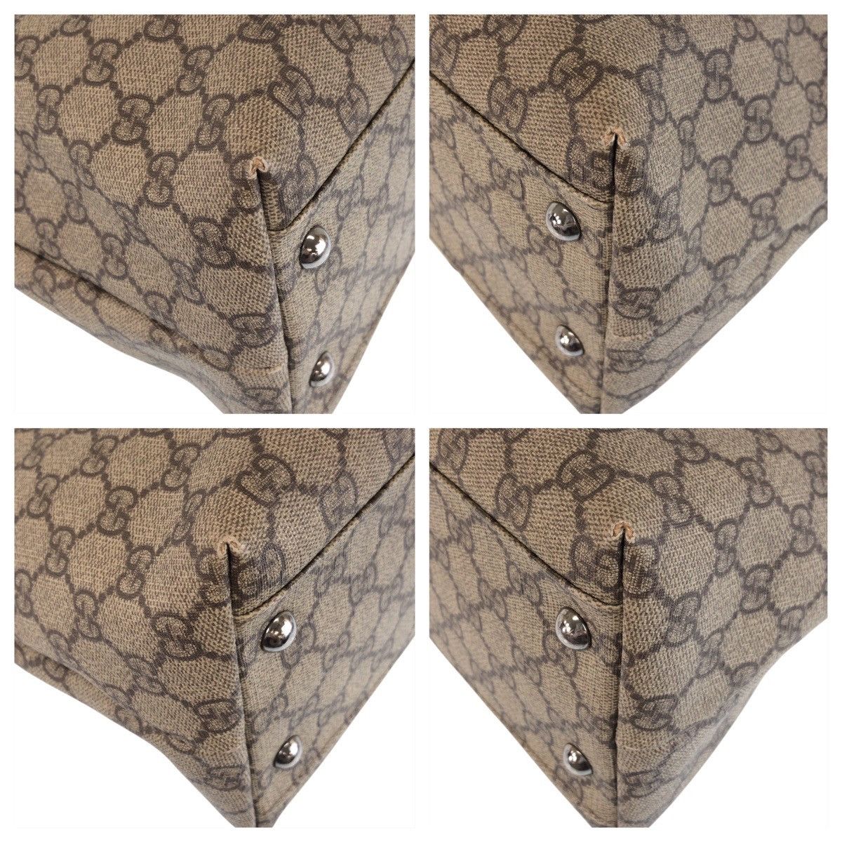 Gucci Gucci Gucci GG Canvas Leather 2way Bag Canvas Shoulder Bag 114595 DUTY FREE for USA Size ONE SIZE - 3 Thumbnail