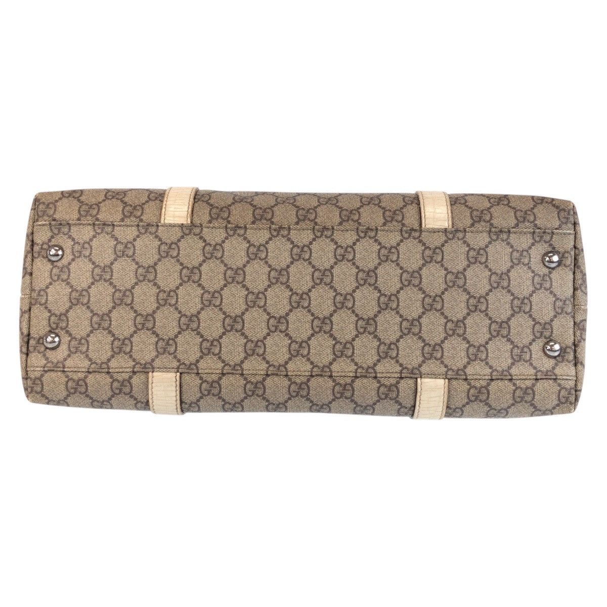 Gucci Gucci Gucci GG Canvas Leather 2way Bag Canvas Shoulder Bag 114595 DUTY FREE for USA Size ONE SIZE - 10 Thumbnail