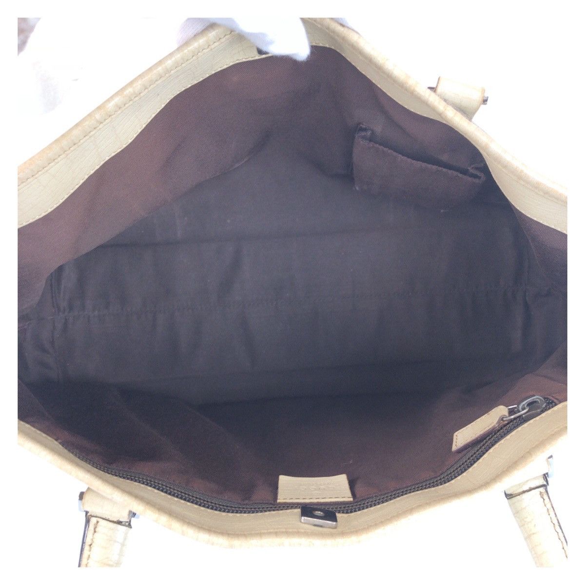 Gucci Gucci Gucci GG Canvas Leather 2way Bag Canvas Shoulder Bag 114595 DUTY FREE for USA Size ONE SIZE - 9 Thumbnail