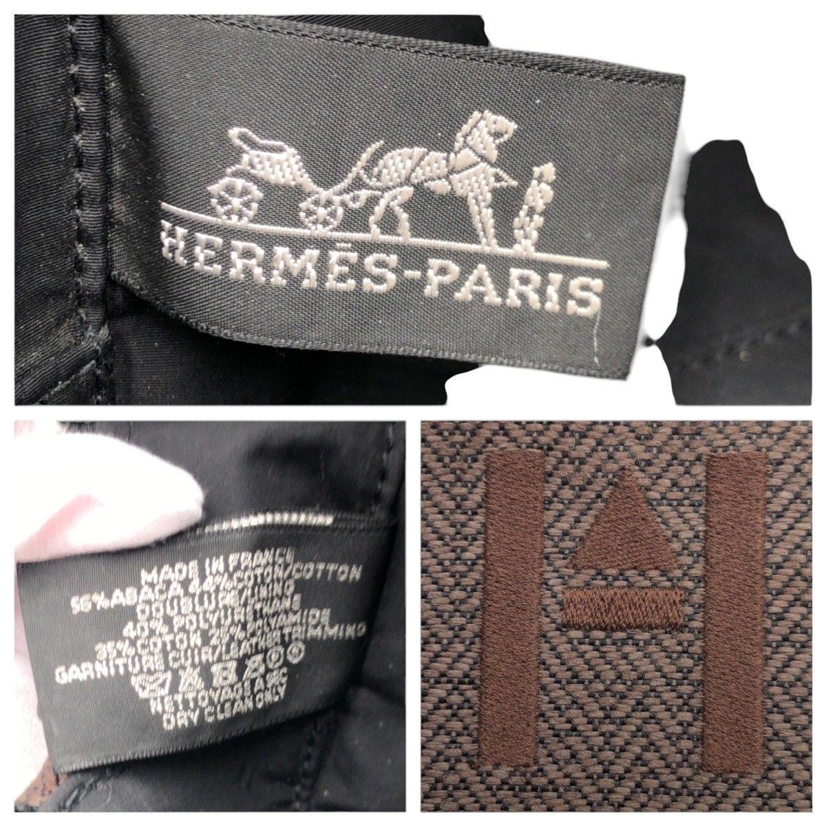 Hermes Hermes Hermes Globetrotter Cotton Pouch Cotton Vanity Bag DUTY FREE for USA Size ONE SIZE - 4 Thumbnail