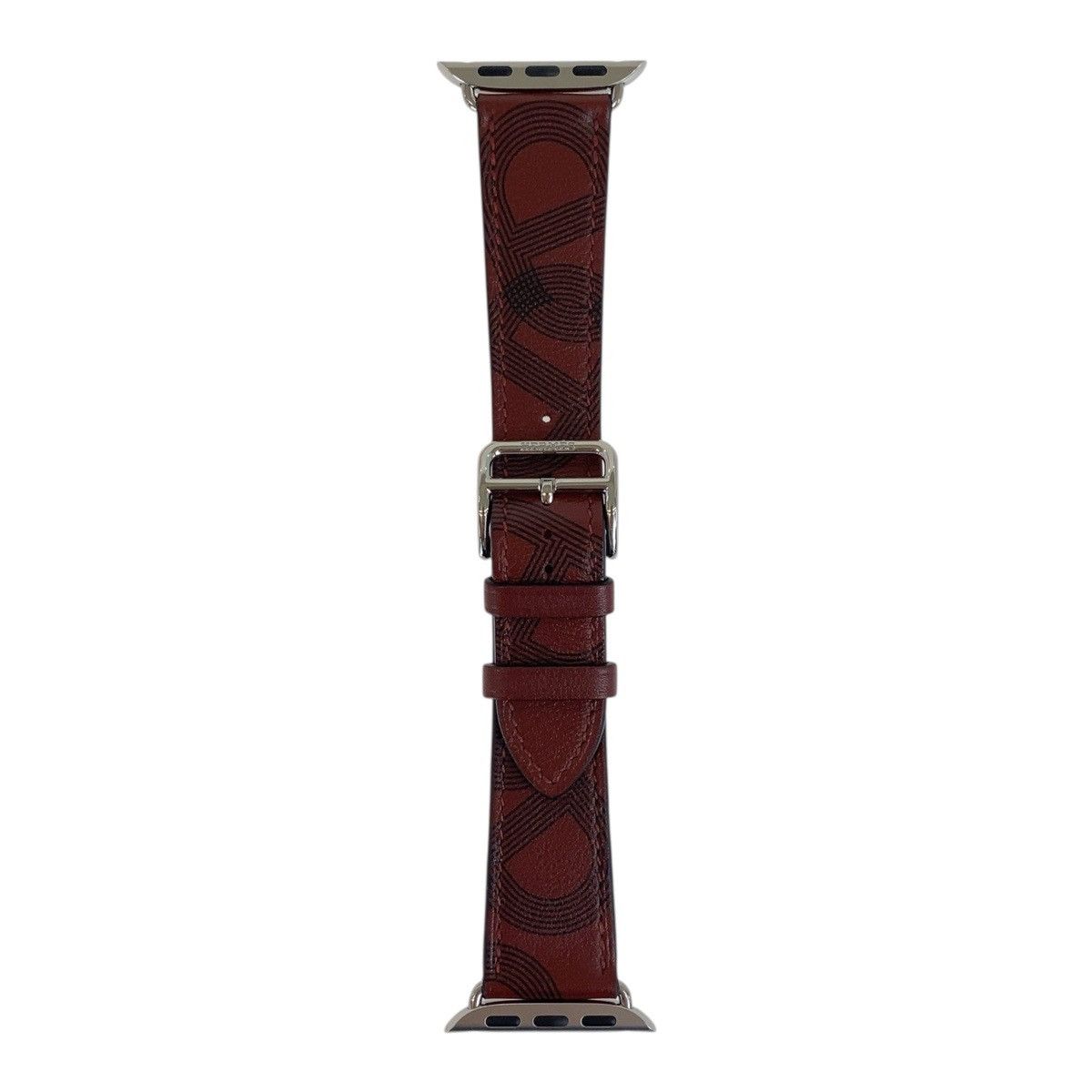 Hermes Hermes Hermes Circuit H Simplo Tour Leather Apple Watch Band Leather Other Stamp Z DUTY FREE for USA Size ONE SIZE - 2 Thumbnail