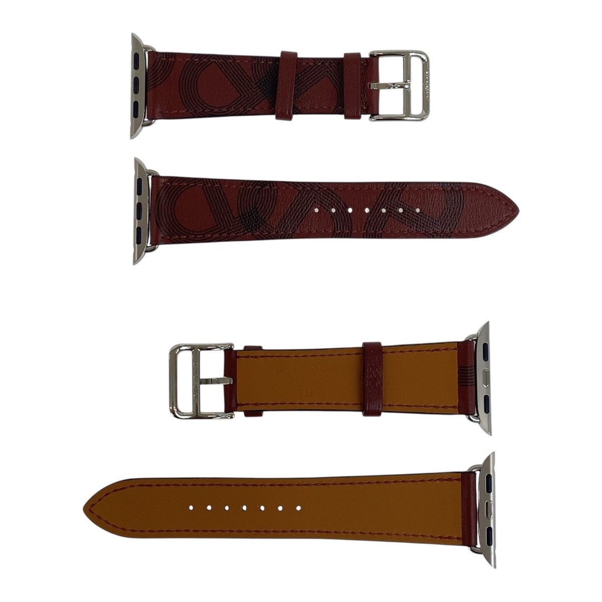 Hermes Hermes Hermes Circuit H Simplo Tour Leather Apple Watch Band Leather Other Stamp Z DUTY FREE for USA Size ONE SIZE - 3 Thumbnail
