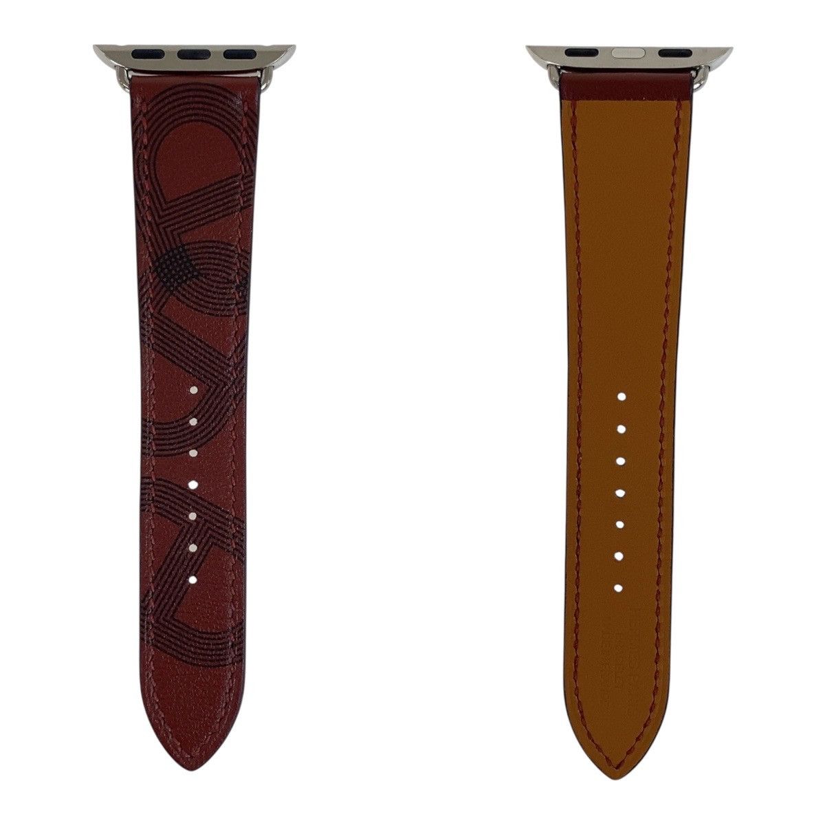 Hermes Hermes Hermes Circuit H Simplo Tour Leather Apple Watch Band Leather Other Stamp Z DUTY FREE for USA Size ONE SIZE - 5 Thumbnail