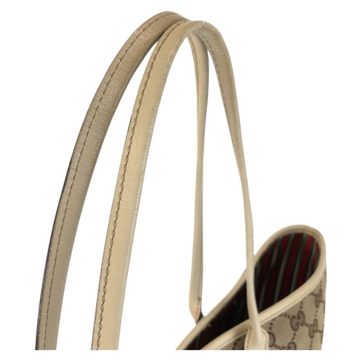 Gucci Gucci Gucci Abbey New Britt GG Canvas Tote Bag Canvas Tote Bag 169945 DUTY FREE for USA Size ONE SIZE - 8 Thumbnail