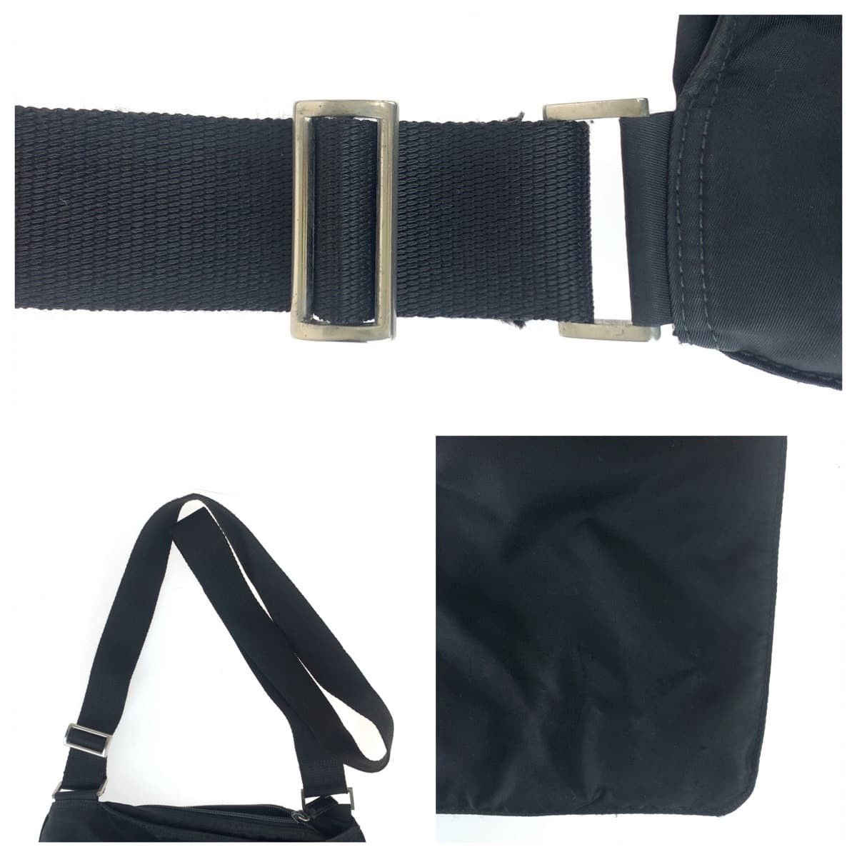 Prada Prada Prada Tessuto Triangle Logo Plate Nylon Shoulder Bag Others Crossbody Bag DUTY FREE for USA Size ONE SIZE - 5 Thumbnail