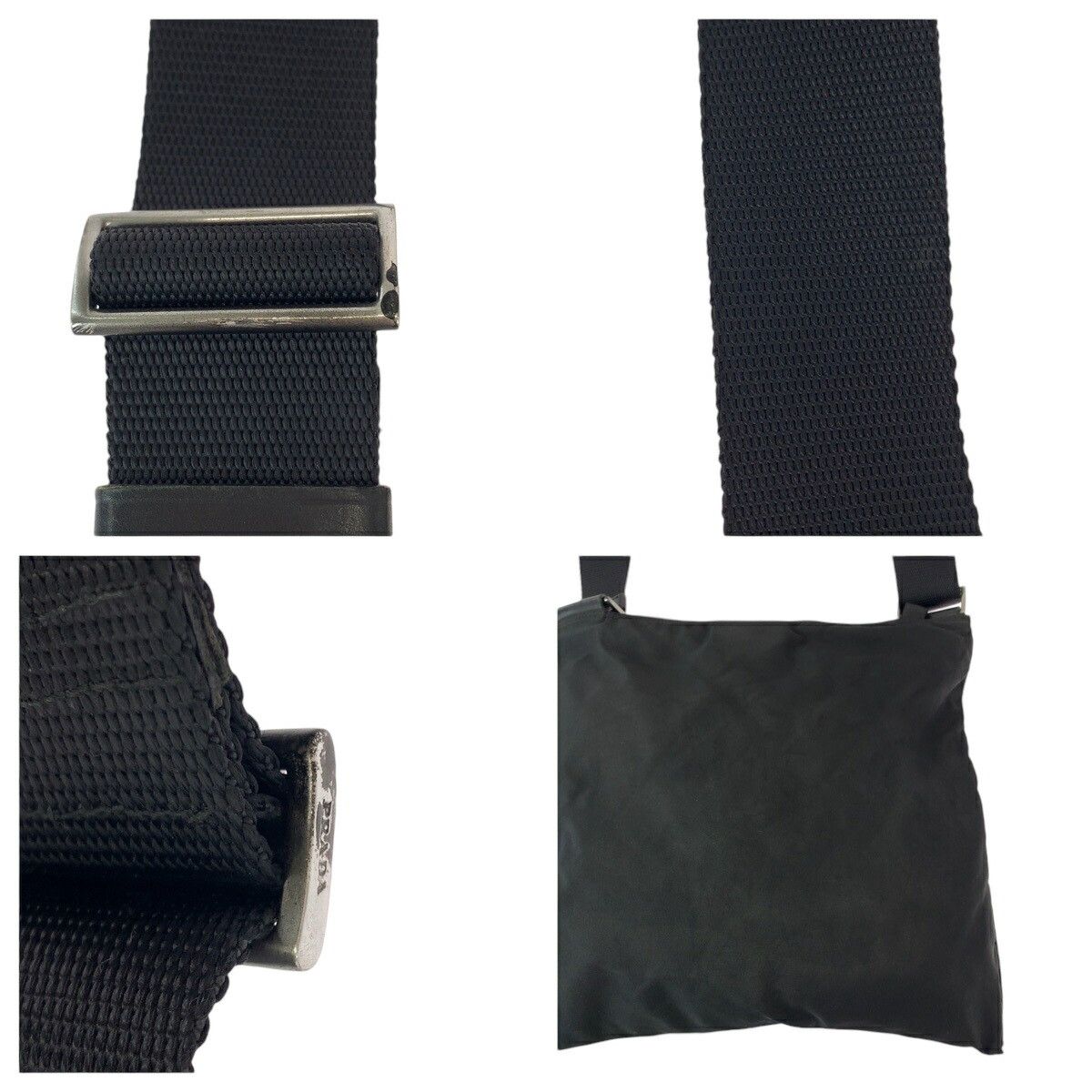 Prada Prada Prada Tessuto Triangle Logo Plate Nylon Shoulder Bag Others Crossbody Bag DUTY FREE for USA Size ONE SIZE - 6 Thumbnail