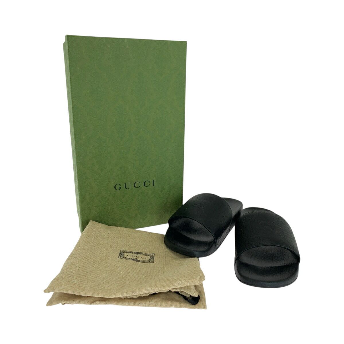 Gucci Gucci Gucci Slide Sandal Rubber Sandal Plastic Shoes 681880 Size ONE SIZE - 10 Thumbnail