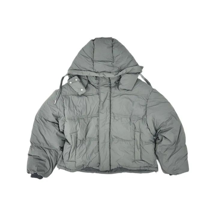 AMI AMIPARIS Casual Hooded Puffer Jacket 0079 Size US L / EU 52-54 / 3 - 2 Thumbnail