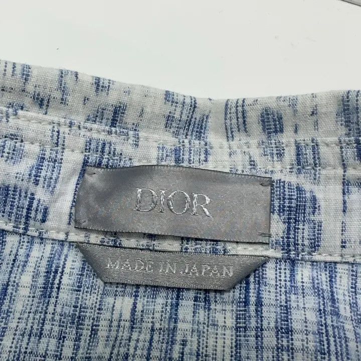 Dior Dior Classic Blue Long Sleeve Shirt 0079 Size US M / EU 48-50 / 2 - 4 Thumbnail