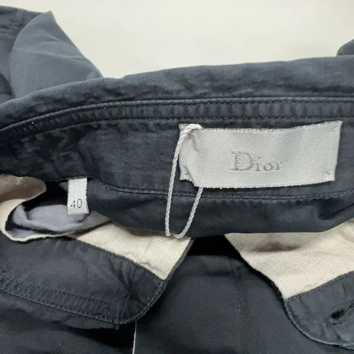 Dior Dior Casual Solid Long Sleeve Shirt 0079 Size US M / EU 48-50 / 2 - 6 Thumbnail