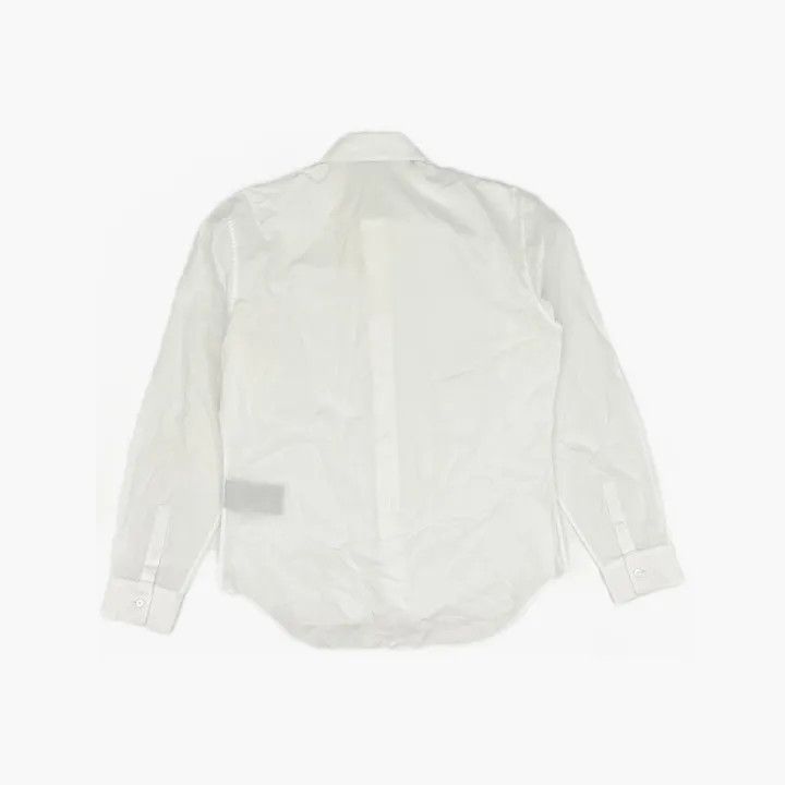 Dior Dior Embroidered White Long Sleeve Shirt 0079 Size US M / EU 48-50 / 2 - 3 Thumbnail