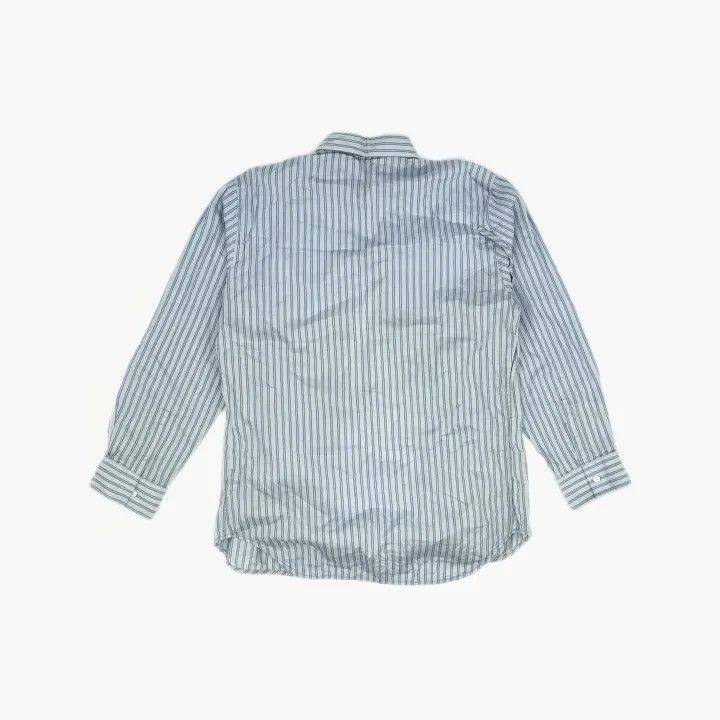 Dior Dior Striped Long Sleeve Shirt with Ties 0079 Size US M / EU 48-50 / 2 - 3 Thumbnail