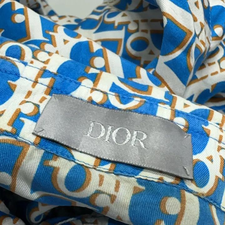 Dior Dior SS22 Logo Short Sleeve Shirt for Men 0079 Size US M / EU 48-50 / 2 - 5 Thumbnail