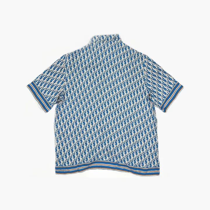 Dior Dior SS22 Logo Short Sleeve Shirt for Men 0079 Size US M / EU 48-50 / 2 - 3 Thumbnail