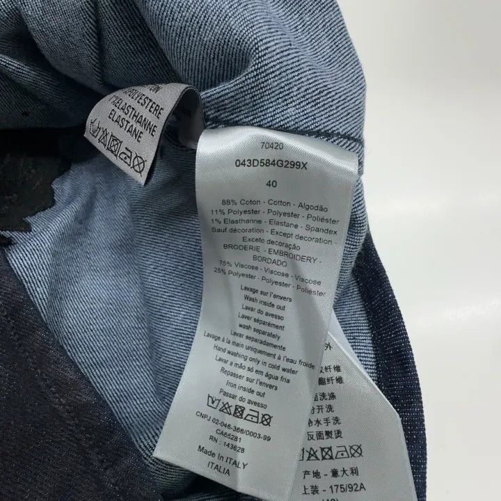 Dior Dior x Travis Scott Geometric Long Sleeve Shirt 0079 Size US M / EU 48-50 / 2 - 4 Thumbnail