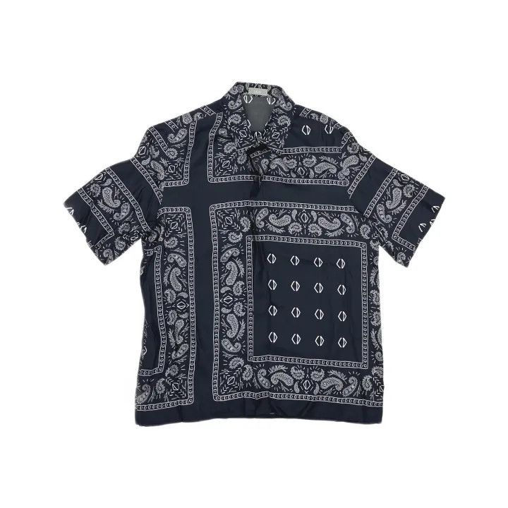 Dior Dior SS22 Patterned Short Sleeve Shirt 0079 Size US M / EU 48-50 / 2 - 2 Thumbnail