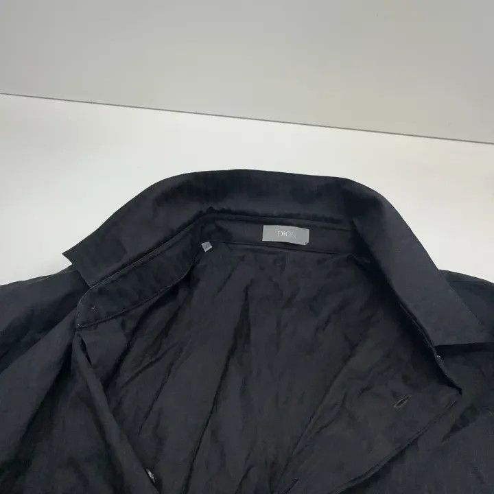 Dior Dior Essentials Black Button-Up Shirt for Men 0079 Size US L / EU 52-54 / 3 - 6 Thumbnail