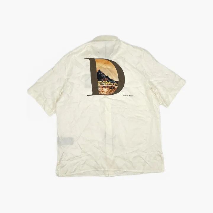 Dior Dior FW22 Landscape Embroidered Short Sleeve Shirt 0079 Size US M / EU 48-50 / 2 - 3 Thumbnail