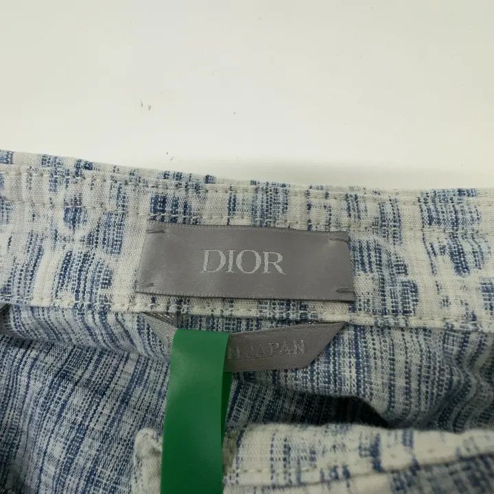 Dior Dior Oblique Print Classic Long Sleeve Shirt 0079 Size US L / EU 52-54 / 3 - 5 Thumbnail