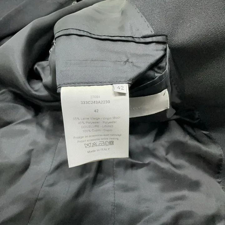 Dior Dior Homme Black Zippered Blazer Jacket 0079 Size US M / EU 48-50 / 2 - 4 Thumbnail