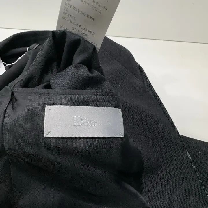 Dior Dior Homme Black Zippered Blazer Jacket 0079 Size US M / EU 48-50 / 2 - 5 Thumbnail