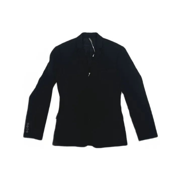 Dior Dior Homme Black Zippered Blazer Jacket 0079 Size US M / EU 48-50 / 2 - 2 Thumbnail