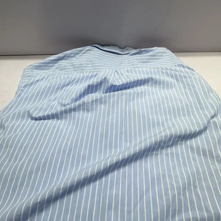 Dior Dior Blue Long Sleeve Printed Shirt for Men 0079 Size US M / EU 48-50 / 2 - 6 Thumbnail