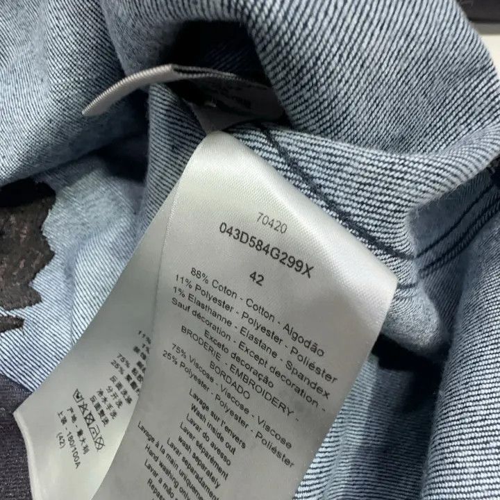 Dior Dior x Travis Scott Geometric Long Sleeve Shirt 0079 Size US L / EU 52-54 / 3 - 4 Thumbnail