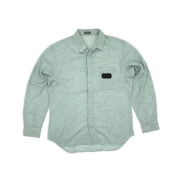 Dior Dior Fashion Stripe Long Sleeve Shirt 0079 Size US L / EU 52-54 / 3 - 2 Thumbnail