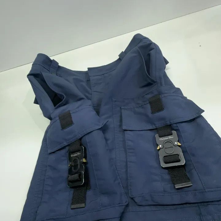 Dior Dior Navy Blue Cargo Shorts for Men 0079 Size US 44 / EU 60 - 8 Thumbnail