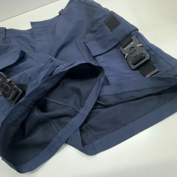 Dior Dior Navy Blue Cargo Shorts for Men 0079 Size US 44 / EU 60 - 9 Thumbnail