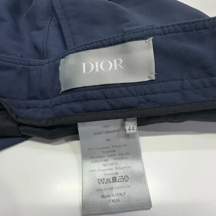 Dior Dior Navy Blue Cargo Shorts for Men 0079 Size US 44 / EU 60 - 4 Thumbnail
