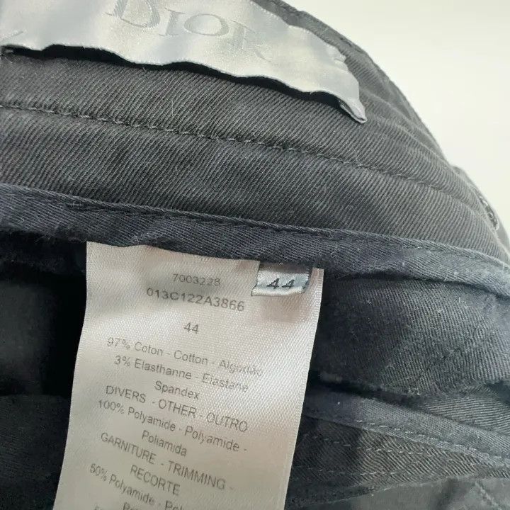 Dior Dior Black Elastic Cargo Pants for Men 0079 Size US 44 / EU 60 - 5 Thumbnail