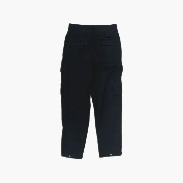 Dior Dior Black Elastic Cargo Pants for Men 0079 Size US 44 / EU 60 - 3 Thumbnail