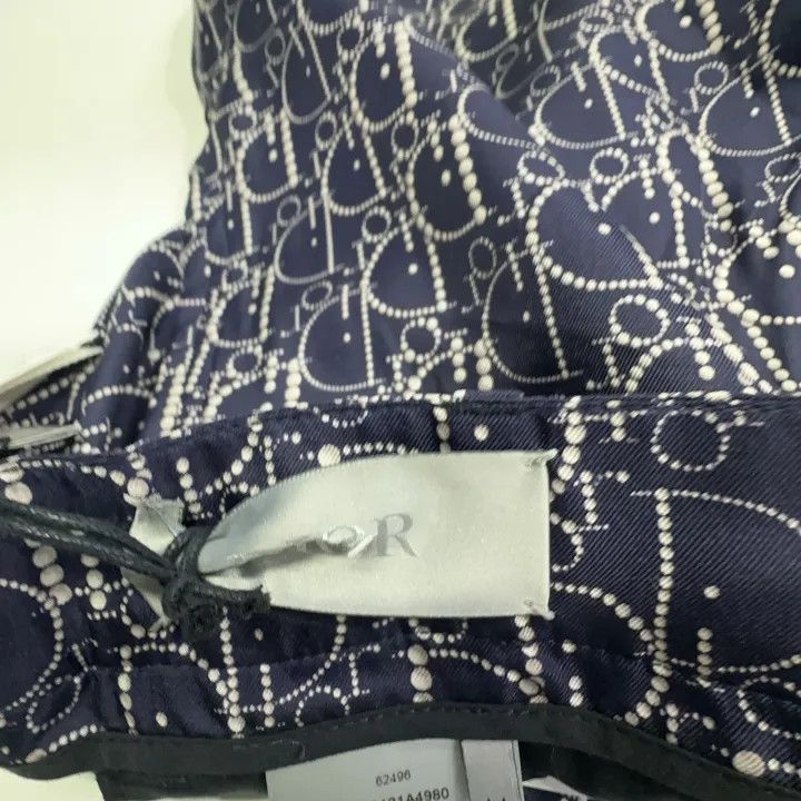 Dior Dior Navy Blue Monogram Leisure Shorts 0079 Size US 44 / EU 60 - 5 Thumbnail
