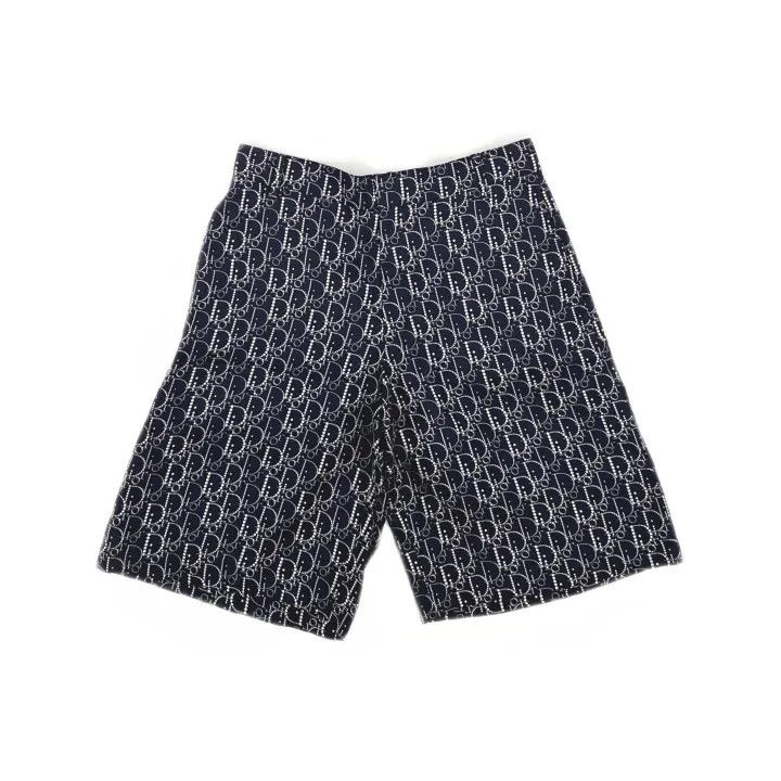 Dior Dior Navy Blue Monogram Leisure Shorts 0079 Size US 44 / EU 60 - 2 Thumbnail