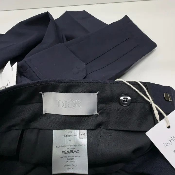 Dior Dior Casual Straight-leg Pants in Deep Blue 0079 Size US 44 / EU 60 - 4 Thumbnail