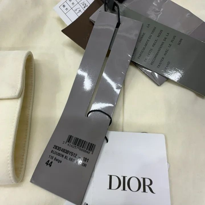 Dior Dior Logo Pattern Long Sleeve Shirt 0079 Size US M / EU 48-50 / 2 - 5 Thumbnail